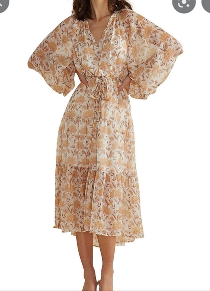 MinkPink Moyne Midi Dress, size small - Picture 4 of 4